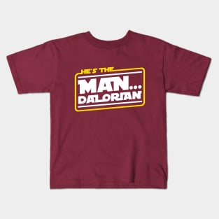 Man... Dalorian Kids T-Shirt